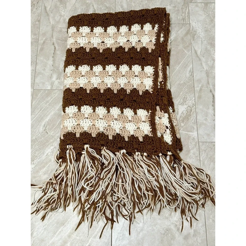 Handmade vintage afghan
